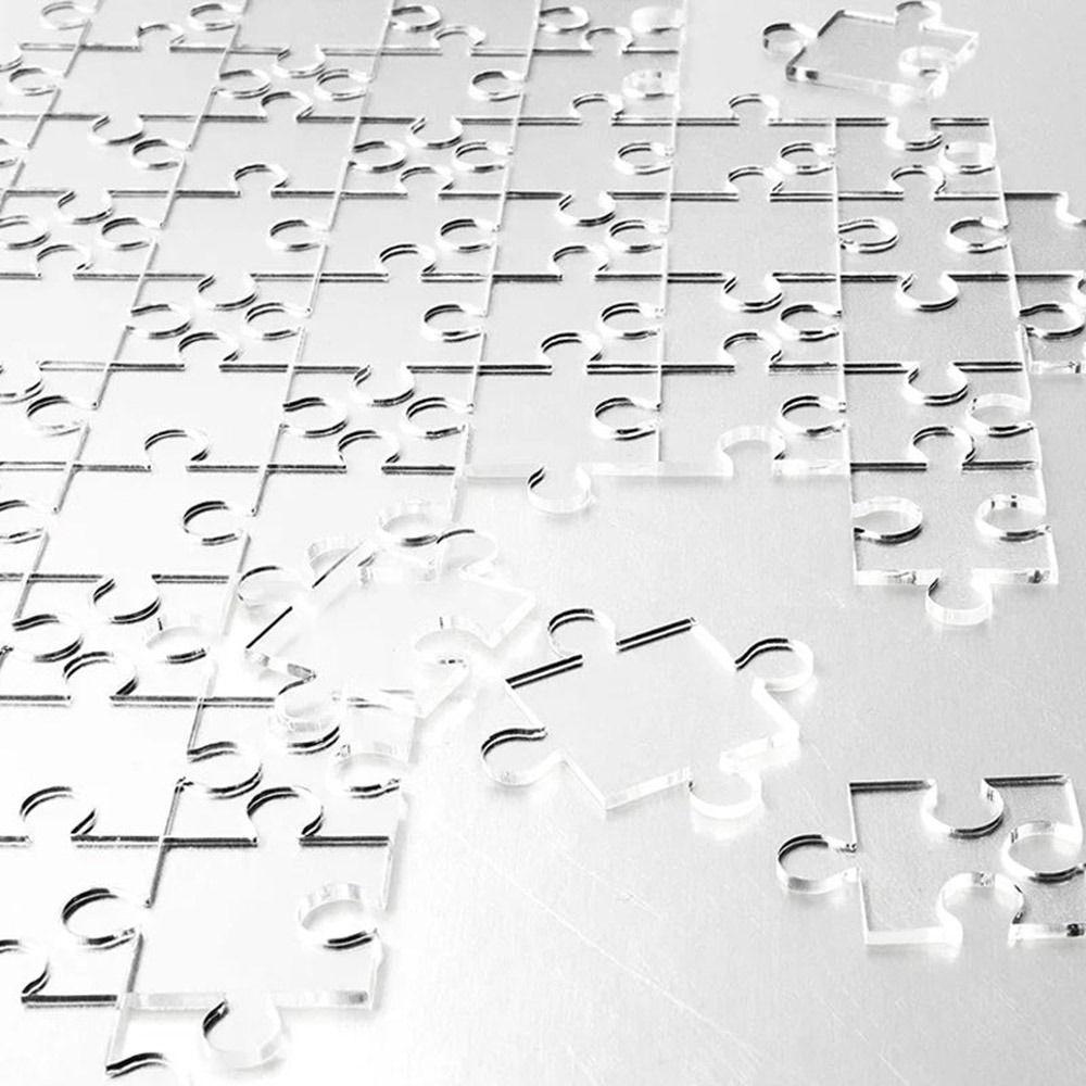 49/121/200/300Pcs Impossible Challenge Acrylic Puzzle Relieve Stress Decompression Game