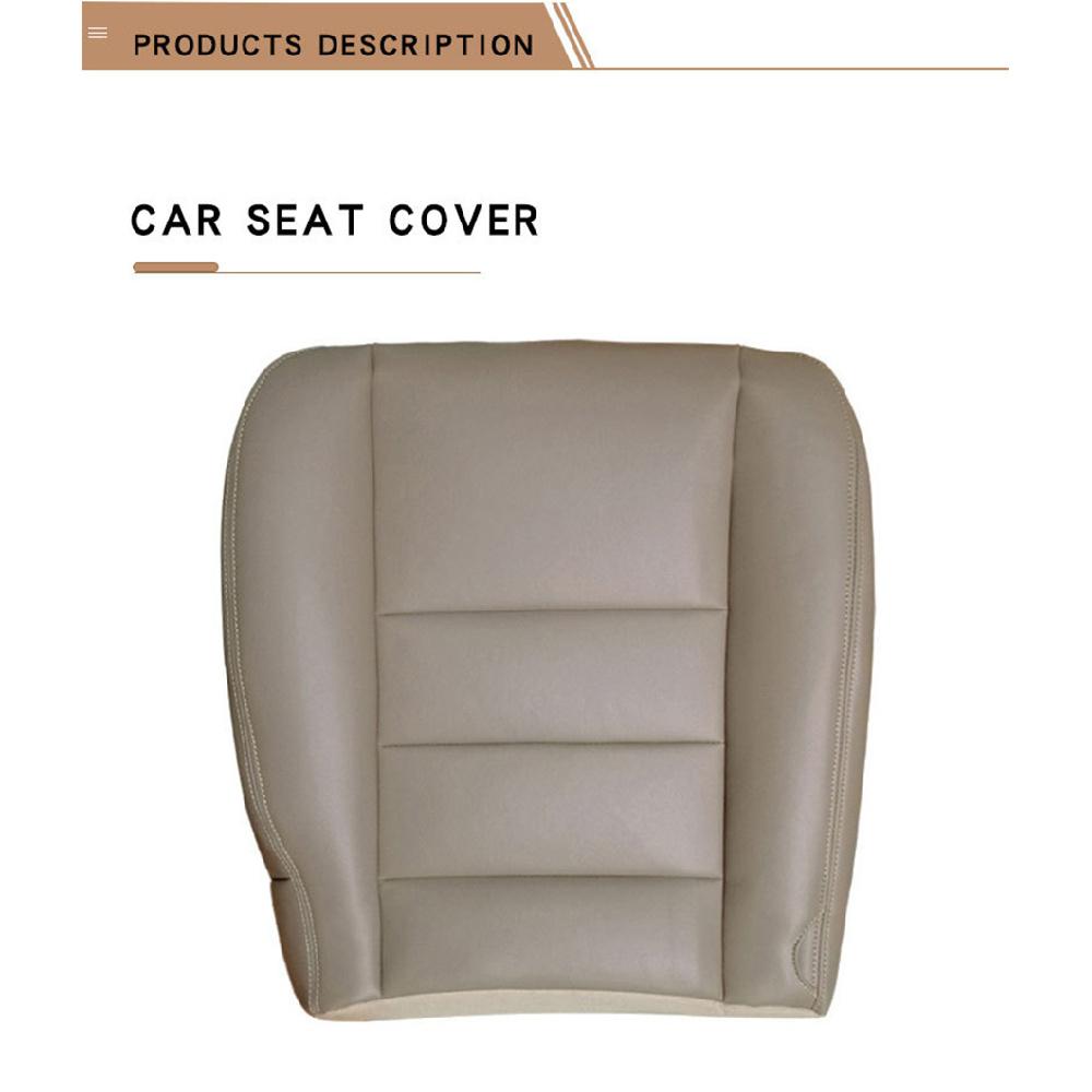 Для 02-07 Ford F250 F350 Super Duty Lariat Чехол на нижнюю часть сиденья водителя ТАН