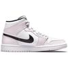 Женские кроссовки Air Jordan 1 Mid Barely Rose Розовый Белый Черный BQ6472-500