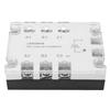 3 Phase Solid State Relay White Noiseless Anti Shock Reliable DC To AC Solid State Relay 3?32VDC