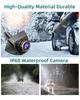 Epronic Поддержка камеры заднего вида с вращением на 360°, HD-камера заднего вида с видом спереди и сзади, ночная