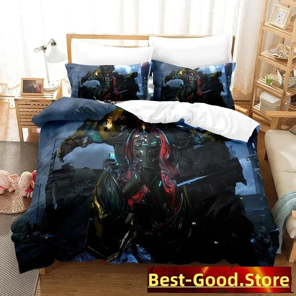 3D Game Bed Sheet Sets Exoprimal Bedding Set Printed Bed Set With Pillowcase Duvet Cover Soft Queen King Size Bedclothes Home