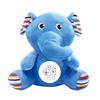 ROBOT PLAZA Plush Toy for Sleeping, Ages 3 and Up, Planetarium, Melody, and Heartbeat (Elephant)