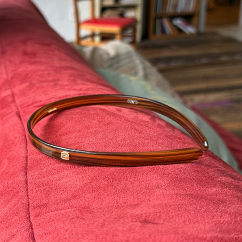 ФАНТАСТИЧЕСКАЯ ПЛАНЕТА коричневая повязка для волос 1 см