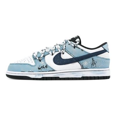 Кроссовки Dunk Winter Envoy 1 Нескользящие Устойчивые к истиранию Низкие Кеды для скейтбординга Унисекс Синий Белый HF5441-100(Команда773-1)