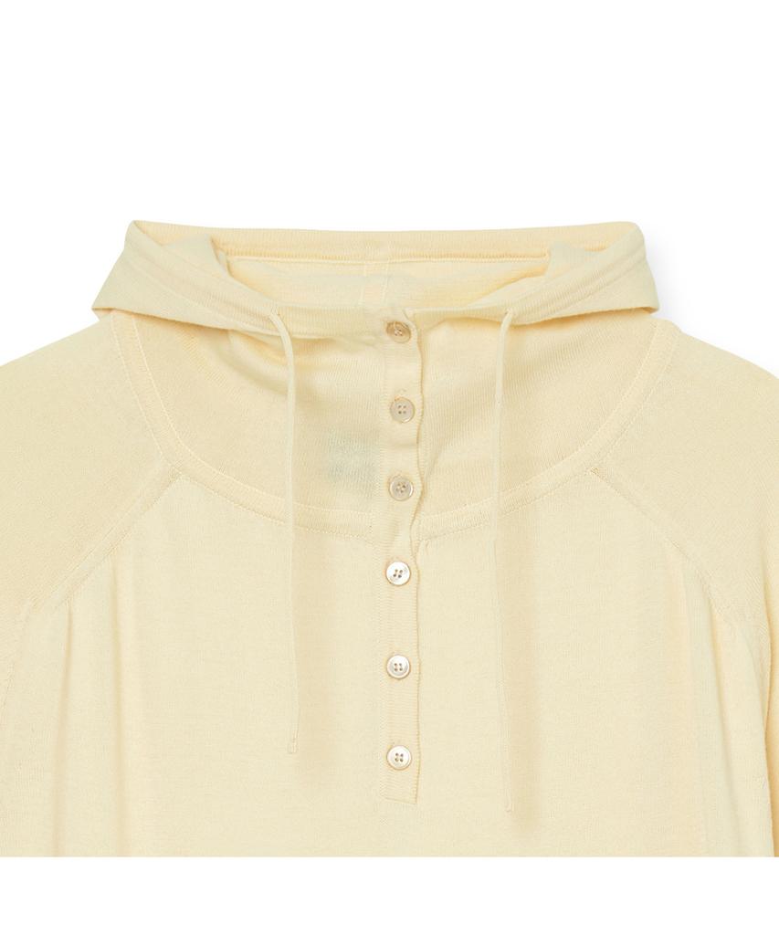 Iolo Organic Hooded Dress_Ivory