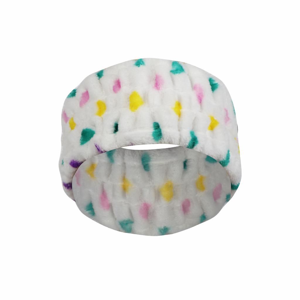 Z cross-border новая широкая повязка на голову из кораллового флиса, повязка на голову, простая плюшевая повязка на голову, однотонная широкая повязка на голову для мытья лица и аксессуары для волос.