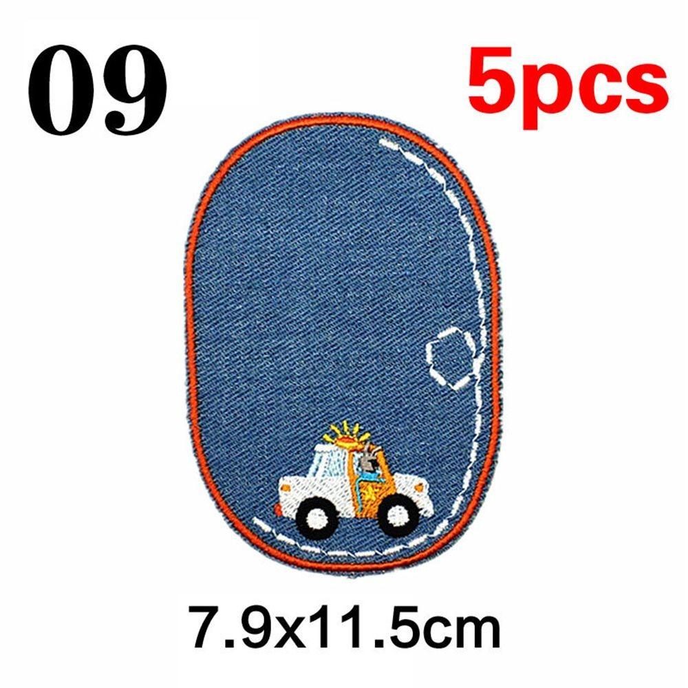 Cartoon Sewing Elbow Jeans Stickers Knee Appliques Patches Embroidered Badges