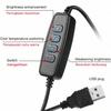 Светодиодное кольцо для селфи, 10-дюймовый USB-разъем, 3-тональное освещение, освещение для фотосъемки, видеозаписи, прямой трансляции, заполняющий свет, подарки