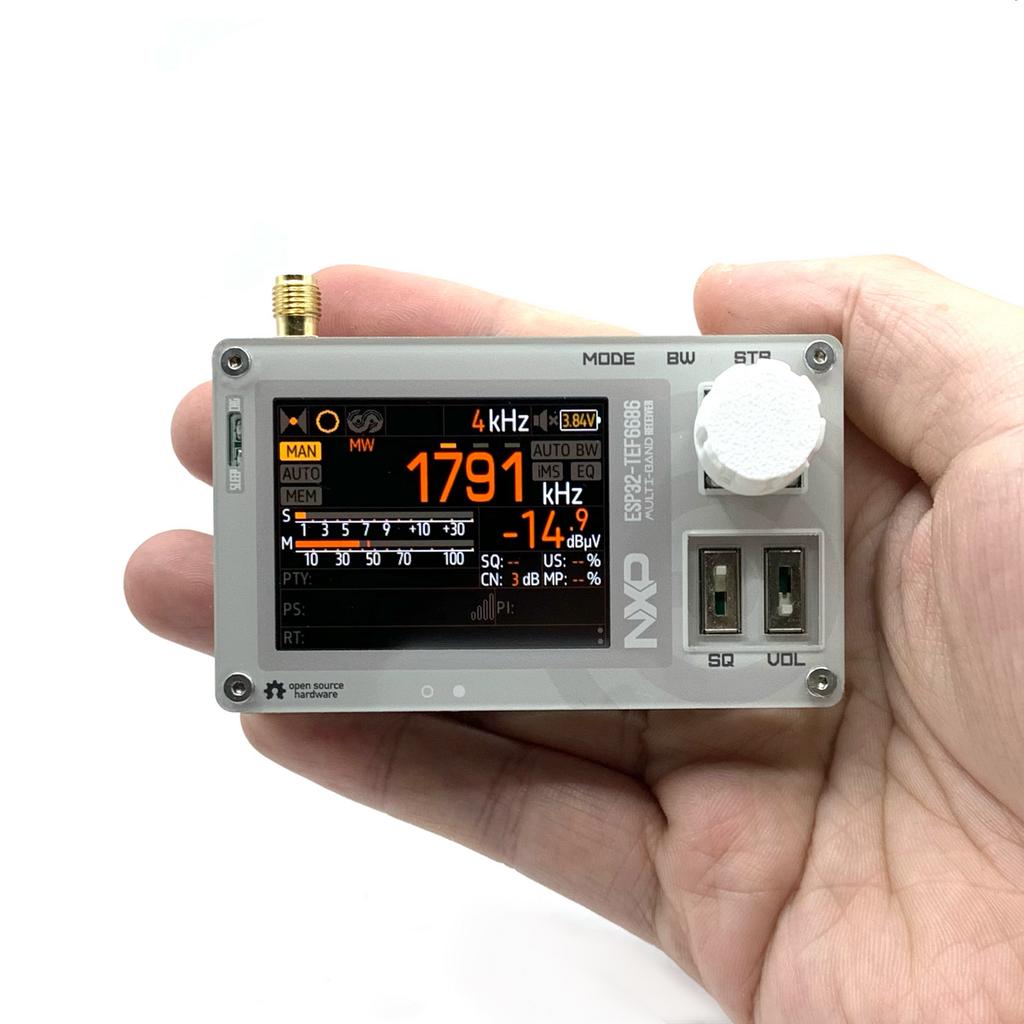 C3 Mini TEF6686 DSP Радио Чип ESP32 Всеволновый Радиоприемник FM/LW/MW/SW PE5PVB Открытый исходный код