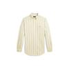 Polo Classic Fit Striped Oxford Shirt Men Shirts Yellow MNPOWOV16823-179