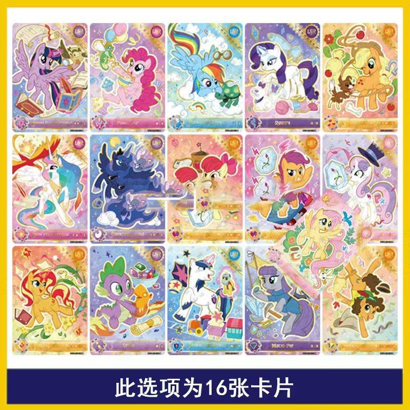 Genuine My Little Pony Card Friendship Eternal 6 7 8 Huiyue Series SC SLR SGR UR Cute Princess Anime Collectible Cards Toy