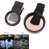 Universal Klipsli Portativ Professional Telefon Polarizatori Keng Burchakli Ob'ektiv 37/52MM CPL Filtr Dumaloq Kamera Qora Aksessuarlar