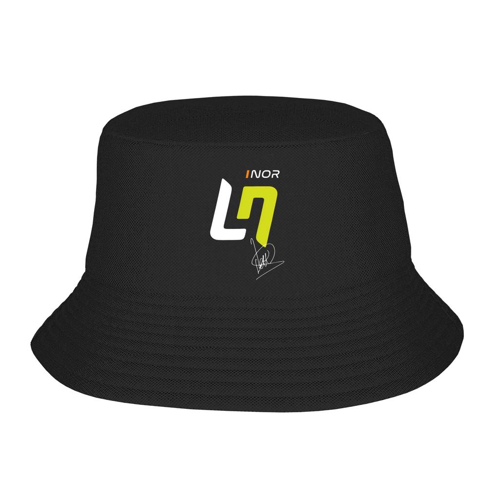 Hot Summer Headwear L-Lando N-Norris Bucket Hat Hip Hop Woman Hot Sun Hats  Boonie Hat Lightweight Fisherman Caps Outdoor Sports