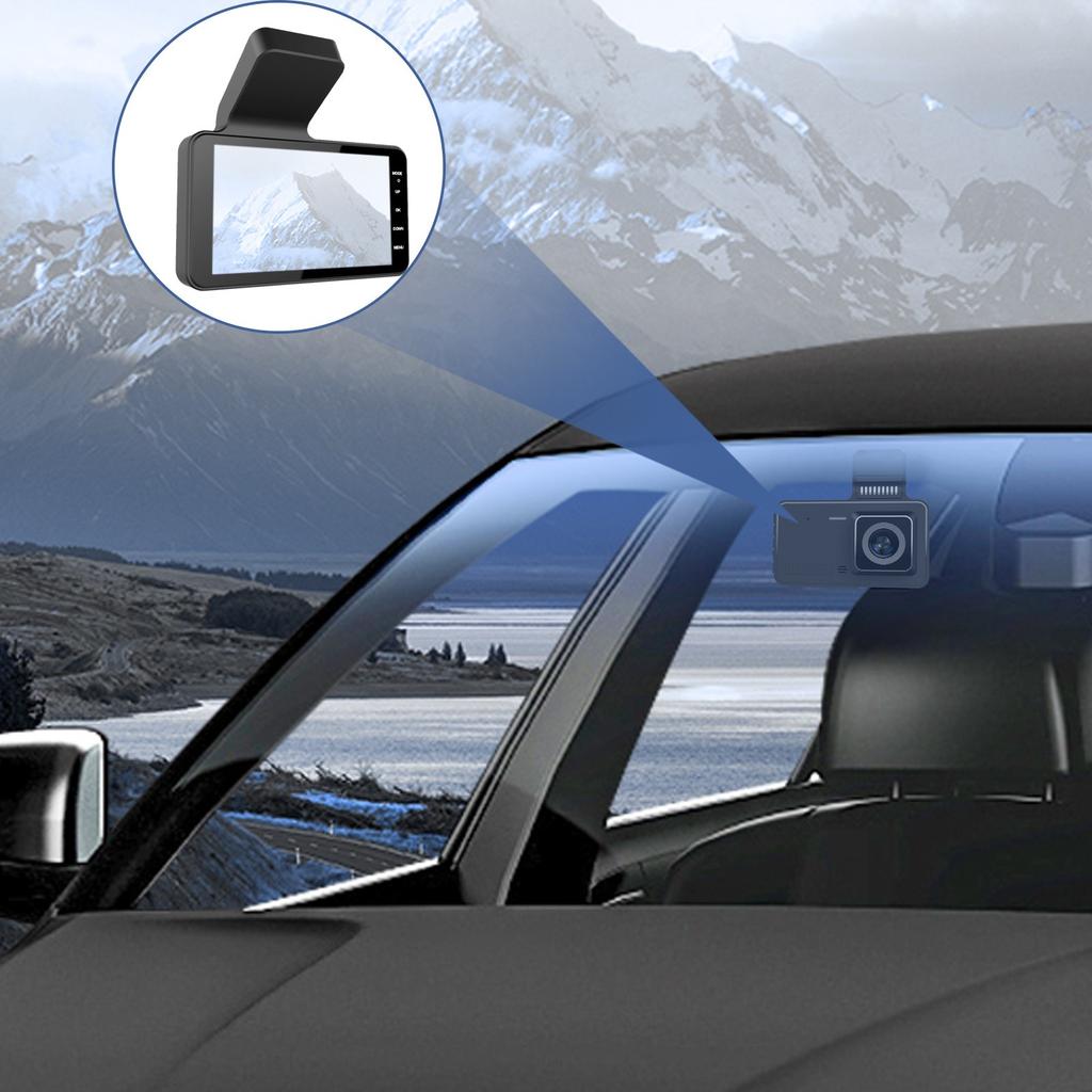 4-inch High-definition 1080P IPS Screen Dual Lens Driving Recorder