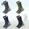 1 пара зимних носков унисекс, шерстяные носки средней длины для походов, спорта, машинной стирки, влагоотводящие, сохраняющие тепло, нескользящие, повседневные чулки