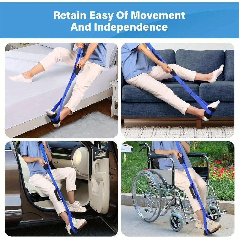 Multi Use Leg Lifting Belt Nylon Leg Train Strap Walking Aids Leg Lift Strap Elderly Patients