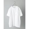 [Ships] T-shirt unisex micro logo big silhouette pocket men's 112170041 off white XL