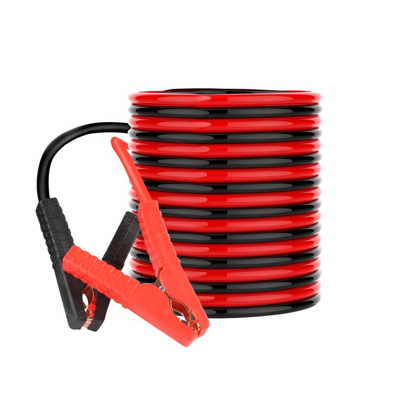 3M4M Car Battery Jumper Cable Boost Cable Line Emergency Jumper Starter Lead Extended And Thickened Double Headed With Clamp