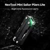 Мини-плоскогубцы NexTool Mini Sailor Lite 10 в 1 Складной EDC Мультитул Ножницы Отвертка Уличное Портативное Оборудование Ручные Инструменты