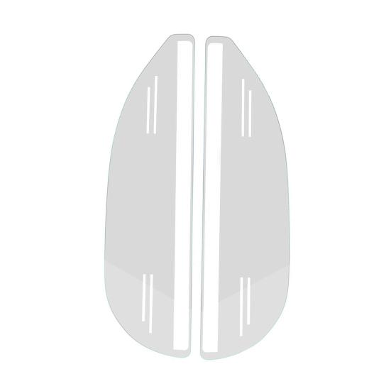 Practical Rearview Mirror Guard Waterproof PVC Easy To Install