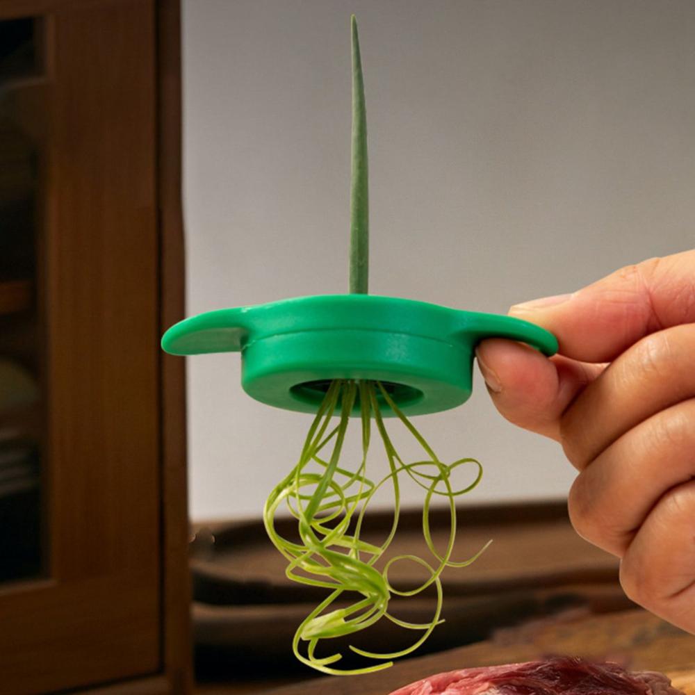 Ручной кухонный слайсер для ресторана, измельчитель зеленого лука, овощечистка, режущий инструмент