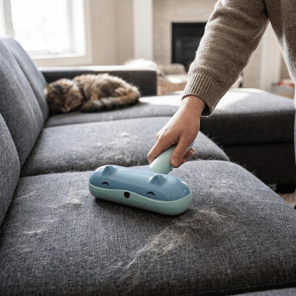 Efficient Animal Shape Pet Hair Remover Handheld Pet Deshedding Brush Pet Hair Roller Clothes