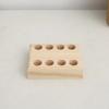 Wooden Tool Holder Non Slip Multi-slots Wood Stand Keep Neat Pliers Storage Holder  Craft Tool