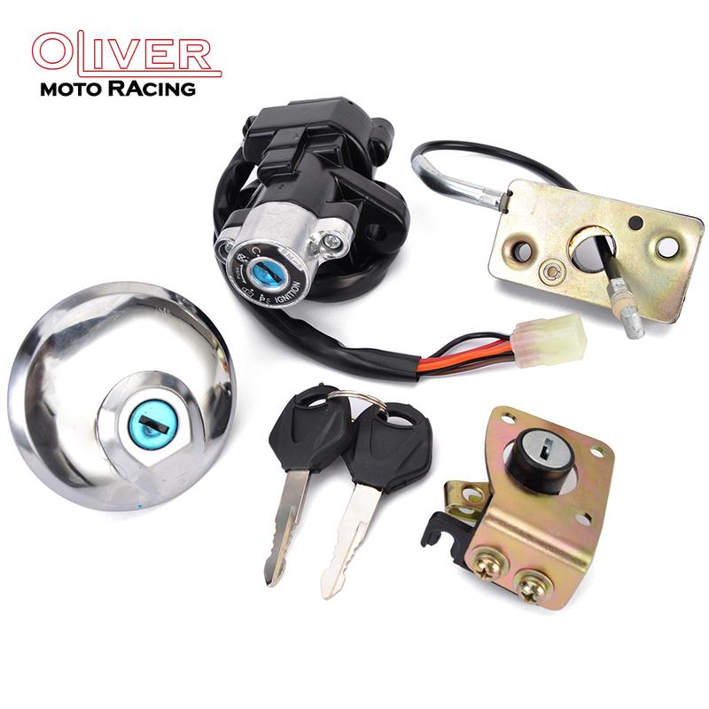 Ignition Switch Fuel Seat Lock Gas Cap Key Set For Honda CMX250 REBEL CMX 250 1985-2014 CA125 1995-1999 CA 125