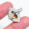 Yellow Tiger Eye - South Africa 925 Sterling Silver Ring V4564, Yellow Ring, Oval Ring, Valentin's Day Gift, Gift For Her, Birthday Gift, Handmade Jew