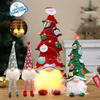 Incredibly Soft Christmas Gnomes With Led Lights Plush Dolls Xmas Ornament