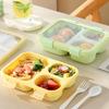 1Pc Salad Lunch Box  - Leakproof With Compartments Bento Tray Microwave Bento Box  - Ideal For Meal Prep & On-The-Go Dining
