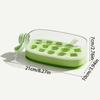 2 in 1 Ice Cube Water Bottle Press Type Ice Cube Molds Multi-Function Ice Maker  Summer Use