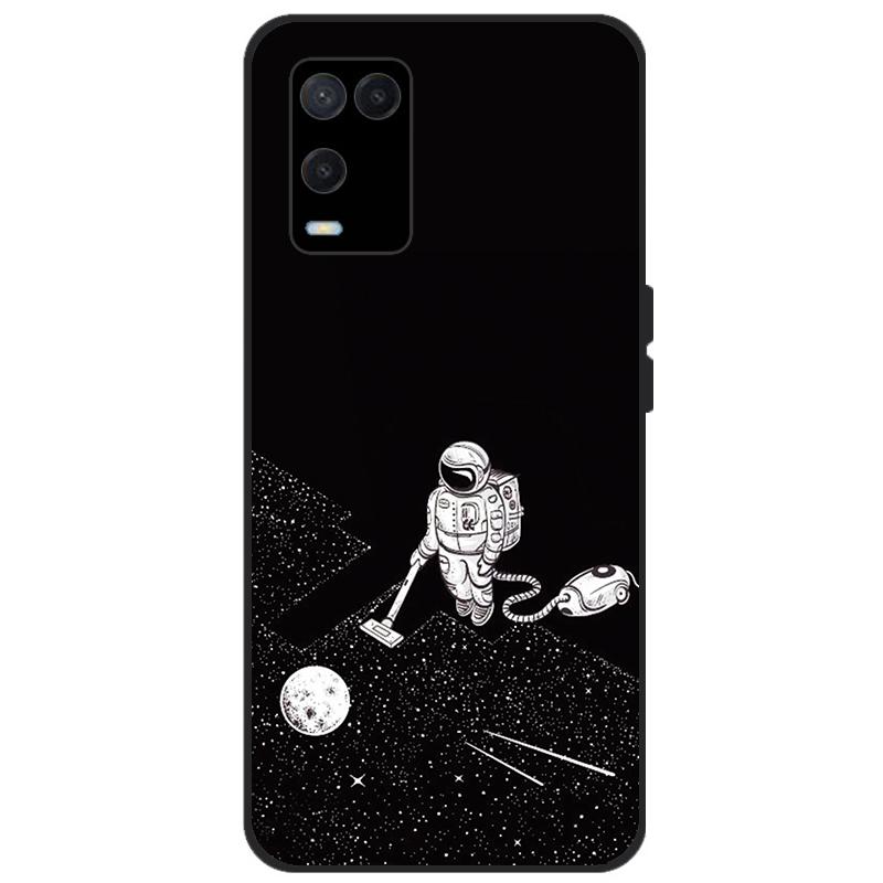 Для OPPO A54 задняя крышка телефона для OPPO A54 5G 4G чехол CPH2239 CPH2195 OPPOA54 A 54 бампер силиконовый мягкий чехол черный чехол из ТПУ