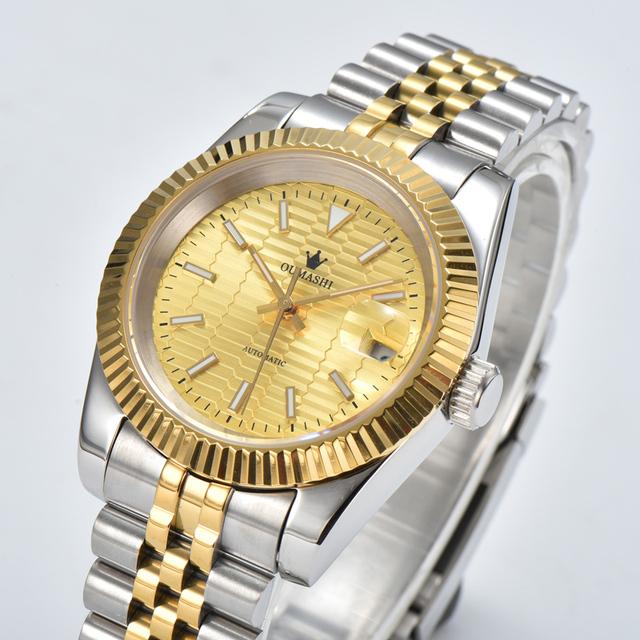 Часы NH35 с механизмом 36 мм Деловые часы Часы для плавания и дайвинга в сборе