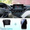 Разработан для Toyota Camry XV70 2021 2022 Держатель для телефона Автомобильное магнитное крепление Умное сенсорное беспроводное зарядное устройство Однокнопочное освобождение Qi