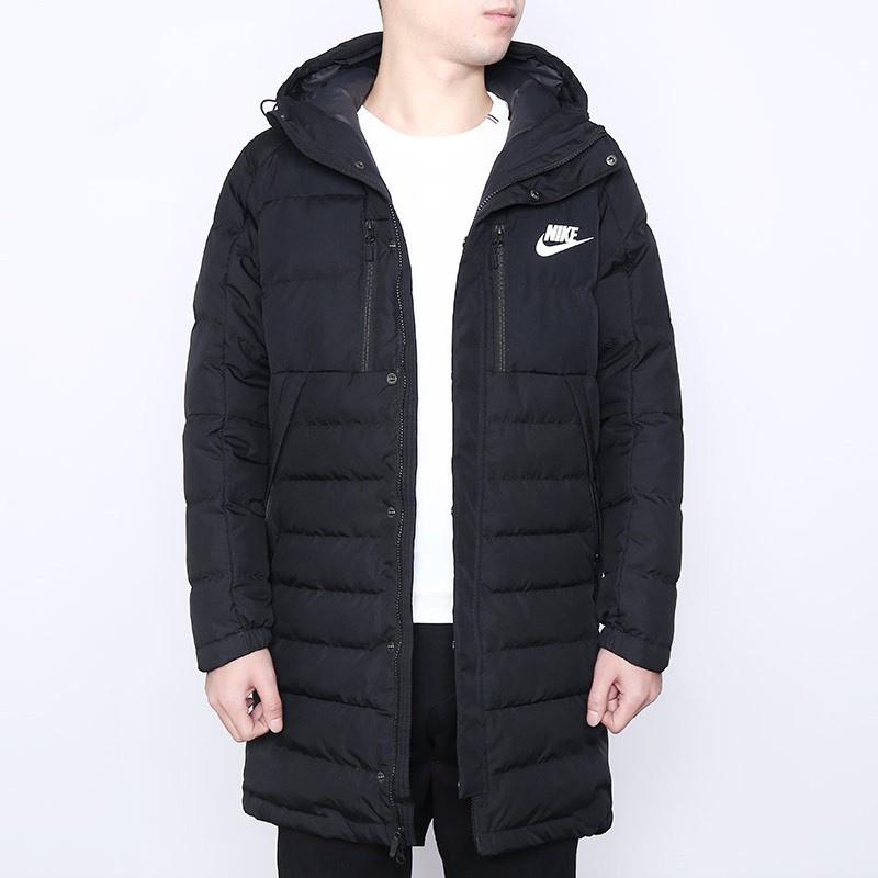 Cool City Nike Men's Winter Long Warm Lightweight Down Jacket AJ7949-010