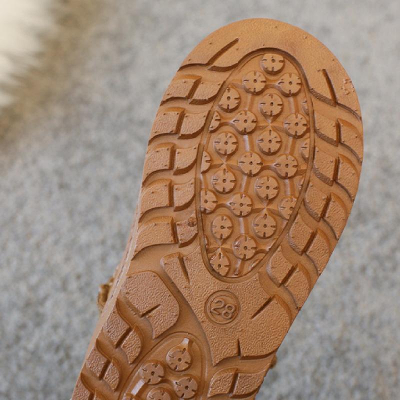 TWINFLAMES Winter Children Boy Girl Reverse Velvet Short Snow Boots Baby Warm Plush Shoes Kids Snow Boots Otton Shoes