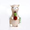 1PC Kid Gift Pack Kit Alpaca Poked DIY Handmade Material Non-Finished Animal Funny Wool Felt Model Doll