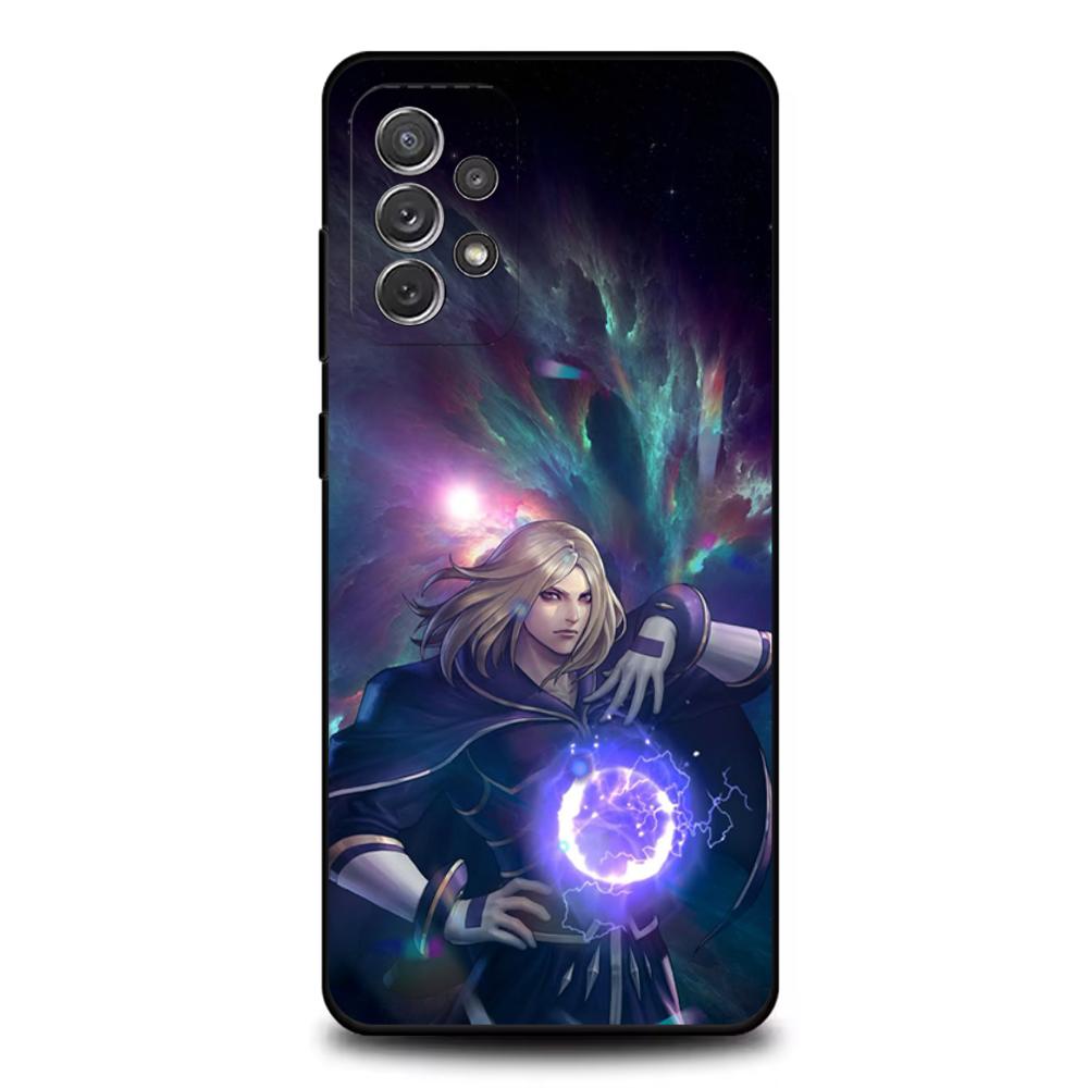 Чехол для телефона K-King Of F-Fighters для Samsung S25, S24, S21, S22, S23, S30, Ultra, S20, Plus, Fe, Lite, Note, 10, 9, 5G Черный