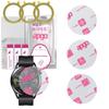 3x Apgo Ultra-Clear Hybrid Protective Glass Compatible with Huawei Watch GT 3 46mm Active, Flexible Nano Glass, Great Replacement for Tempered Glass,
