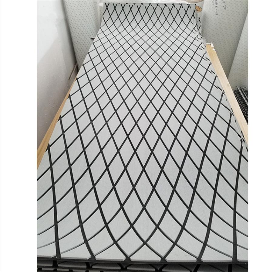 17.7"x74.8" EVA Foam Boat Marine Deluxe Flooring Mat Decking Yacht Car Sheet Pad