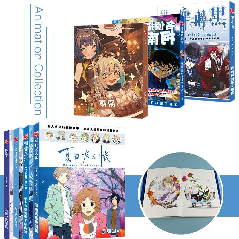 Высококачественная книга с картинками аниме Genshin Impact Kimetsu No Yaiba Natsume Takashi