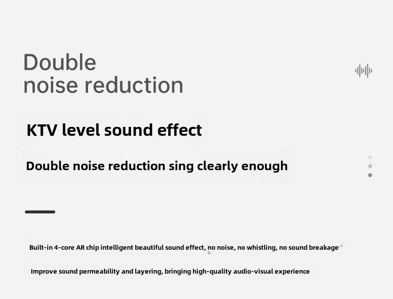 "K12 Bluetooth Speaker with Integrated Microphone for Outdoor Live Broadcast and Home Karaoke"