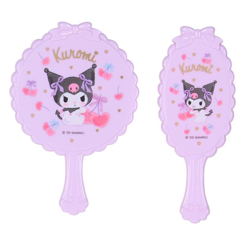 Набор зеркало и расческа Sanrio Kuromi Япония НОВЫЙ