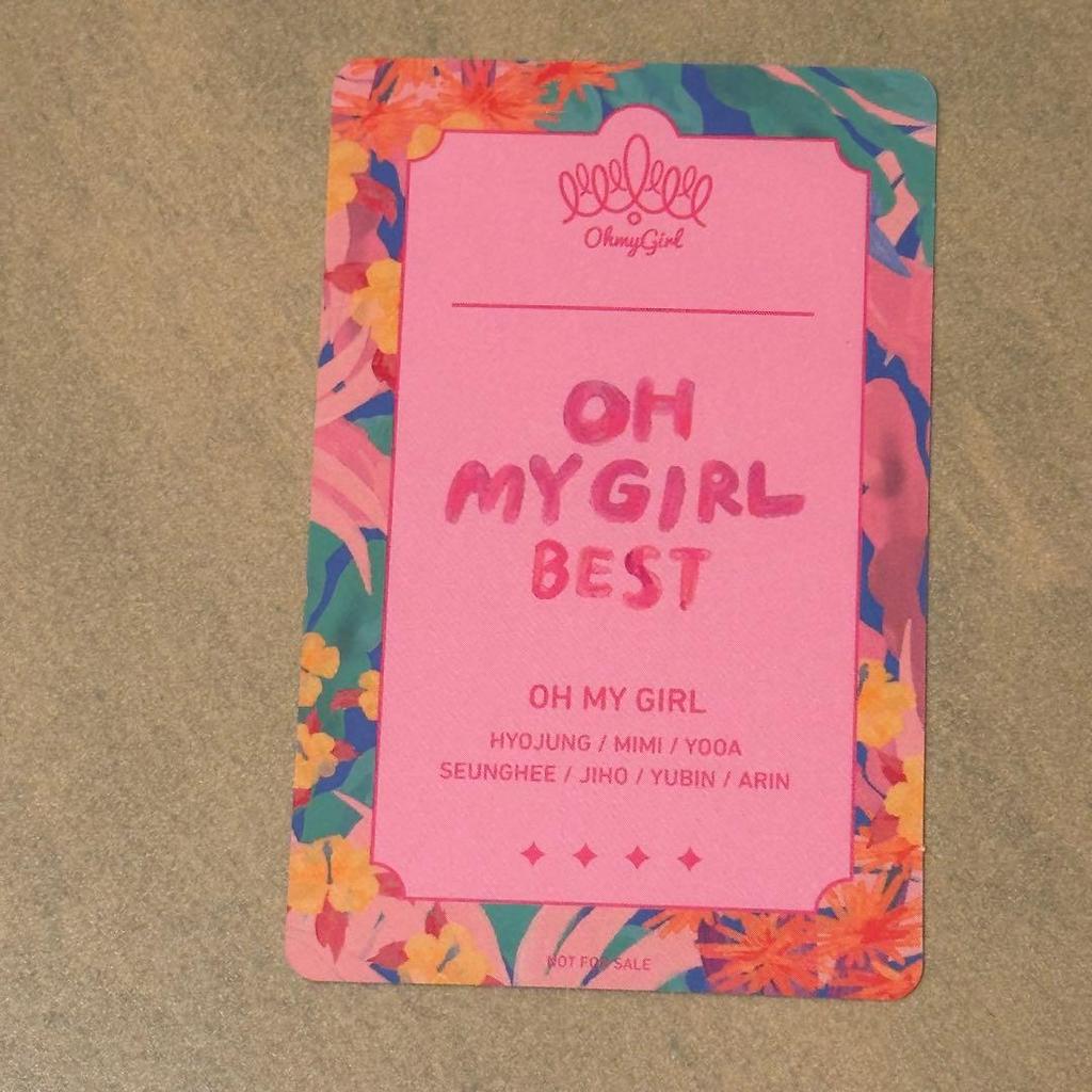 [USED] OH MY GIRL BEST (First Press Limited Edition A)