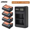 AJNWNM EN-EL15 ENEL15 El15 Аккумулятор для Nikon D7000 D7100 D7200 D850 D750 D7500 D810 D500 D800 D610 D600 + зарядное устройство для ЖК-дисплея