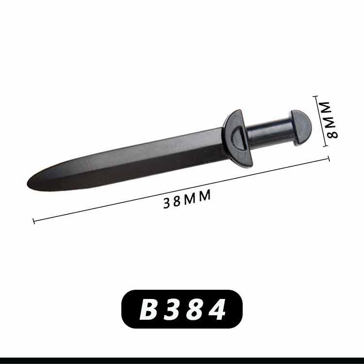 Минифигурка средневекового рыцаря: Фонтан, Рапира, Совместимый с кубиками LEGO