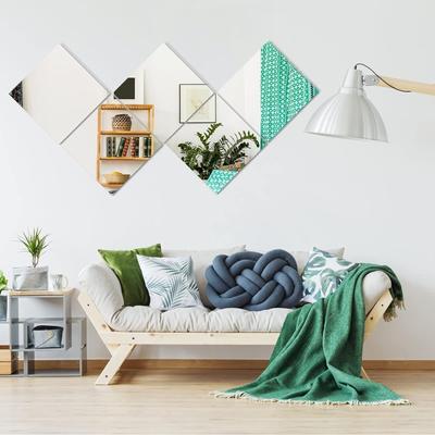 Зеркальные листы Стильные 20 X 20 см Акриловые Привлекательные
