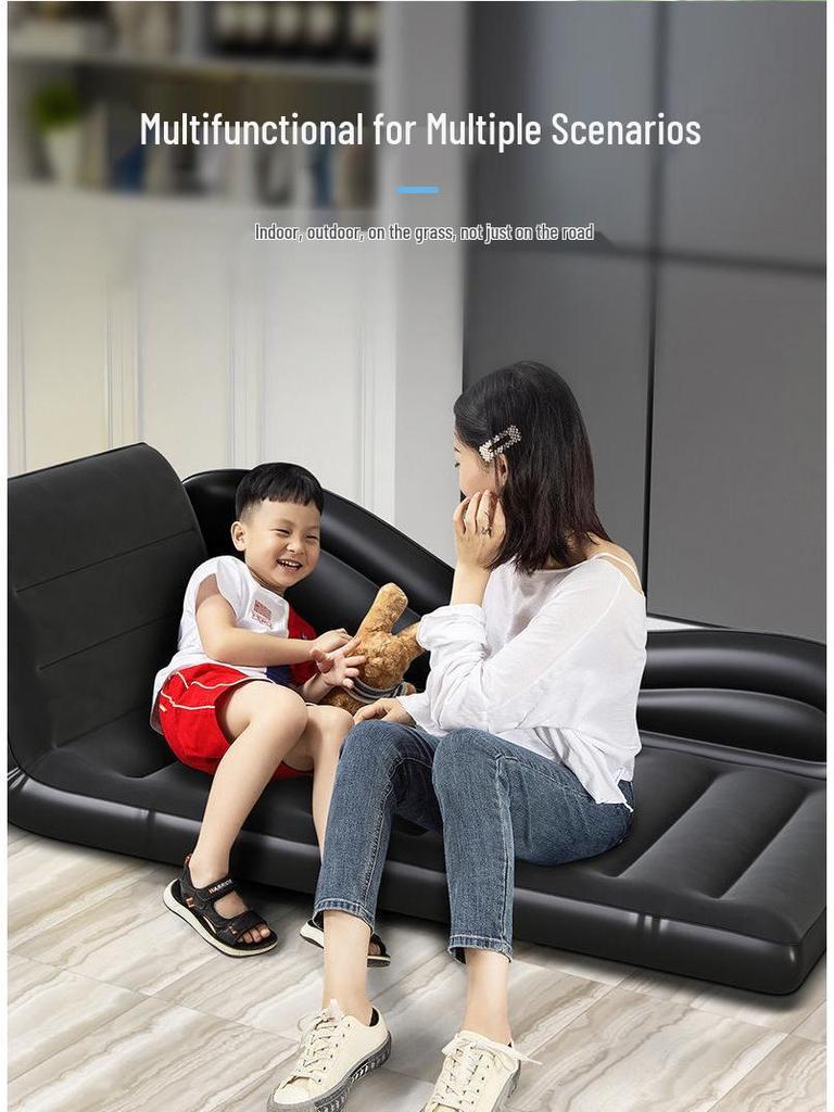 Универсальный надувной матрас для автомобиля без запаха для семиместного седана